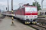 ZSSK 162 001 treft am 31 Mai 2015 in Zilina ein.