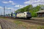 Das slowakische Logistikunternehmen Budamar setzt seine Vectron-Lokomotiven der Reihe 383 auf langlaufenden internationalen Zugl�ufen ein.