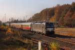 Der AKE Sonderzug von Koblenz Hbf nach Westerland (Sylt)kam Pünktlich mit der MRCE X4 E-606 durch Tostedt gefahren richtung Hamburg.