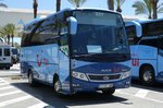 MAN Beulas in TUI-Lackierung wartet am Airport Palma /Mallorca im Juni 2016 