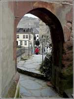 Touristen in Oberwesel.