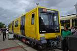 Die Berliner Verkehrsbetriebe haben bei Stadler die seit langem gr��te Anzahl an U-Bahn-Wagen bestellt, die sich in die Baureihe J f�r das Gro�profil und die Baureihe JK f�r das Kleinprofil aufteilen.