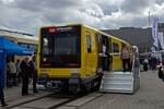 Die U-Bahn-Z�ge der Baureihe JK bestehen aus End- und Mittelwagen, die zu verschiedenen Zugl�ngen zusammengestellt werden k�nnen.