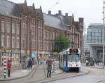 GVBA TW 909 Stationsplein, Amsterdam Centraal Station 04-06-2014.

GVBA tram 909 Stationsplein, Amsterdam CS 04-06-2014.