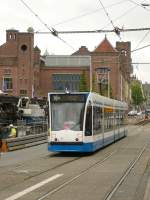 GVBA TW 2067 Damrak, Amsterdam 18-06-2014.