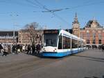 GVBA Strassenbahn 2034 Sint Nicolaasbrug, Stationsplein Amsterdam 17-02-2025.
