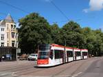 HTM Strassenbahn 5038 Tournooiveld, Den Haag 28-06-2024.