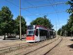 HTM Strassenbahn 5010 Laan van Reagan en Gorbatsjov, Den Haag 20-05-2025.

HTM tram 5010 Laan van Reagan en Gorbatsjov, Den Haag 20-05-2025.