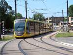 Qbuzz U-OV Strassenbahn 6070 CAF Urbos 100. Croeselaan / Jaarbeursplein, Utrecht 18-06-2025.

Qbuzz U-OV tram 6070 CAF Urbos 100. Croeselaan / Jaarbeursplein, Utrecht 18-06-2025.