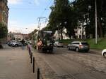 LKP (Львівське комунальне підприємство) LET (Lviv Elektro Trans) Strassenbahn 1145 Tatra KT4SU Baujahr 1988. Vul. Pidvalna Lviv, Ukraine 06-08-2024.

LKP (Львівське комунальне підприємство) LET (Lviv Elektro Trans) tram 1145 Tatra KT4SU bouwjaar 1988. Vul. Pidvalna Lviv, Oekrane 06-08-2024.