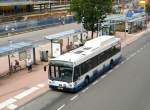 GVU Bus 4071 Van Hool A300\DAF LPG Baujahr 1998 Stationsplein Utrecht 08-08-2012.