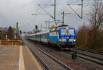 Die an die ČD - České dráhy (Tschechischen Eisenbahnen) vermietete Siemens Vectron MS 193 298-7“Mikeš 60” [ex “Fidorka”]  (91 80 6193 298-7 D-ELOC) der