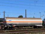 Zags GATX Druckgaskesselwagen mit Nummer 33 RIV 80 D-GATXD 7819 012-5 Gterbahnhof Oberhausen West 11-07-2024.

Zags vierassige gasketelwagen van GATX met nummer 33 RIV 80 D-GATXD 7819 012-5 goederenstation Oberhausen West 11-07-2024.