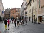 Piazza di San Lorenzo, Rom 31-08-2014.