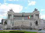 Monument Altare della Patria Victor Emanuel II  Piazza Venezia, Rom, Italien 01-09-2014.