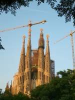 Sagrada Família, Barcelona 01-09-2013.