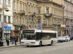 Uspih BM  Neoplan N4015NF Bus. Prospekt Svobody, Lviv 22-05-2015.

Uspih BM  Neoplan N4015NF bus. Prospekt Svobody, Lviv 22-05-2015.
