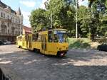 LKP (Львівське комунальне підприємство) LET (Lviv Elektro Trans) Strassenbahn 1126 Tatra KT4SU Baujahr 1988. Pidvalna Strasse, Lviv 15-08-2025.



LKP (Львівське комунальне підприємство) LET (Lviv Elektro Trans) tram 1126 Tatra KT4SU bouwjaar 1988. Pidvalna straat, Lviv 15-08-2025.