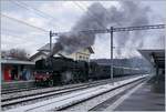 Von Full in Koblenz angekommen, wartet die SNCF 241-A-65 auf die Abfahrt Richtung Baden.