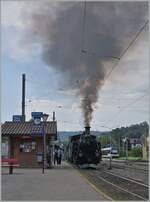 Kohle ist nicht gleich Kohle, und so rauchen seit Februar 2022 die B-C Loks zur Freude der Bahnfotografen ganz besonders schön.