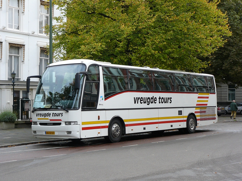 Vreugde Tours Berkhof Reisebus in Den Haag am 21-09-2007.